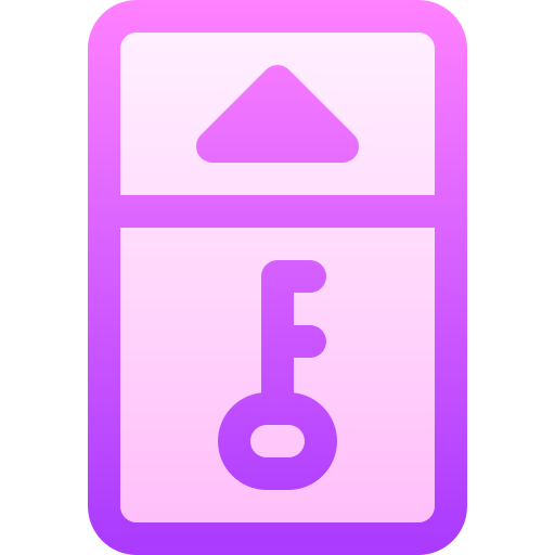 tarjeta de acceso Basic Gradient Gradient icono