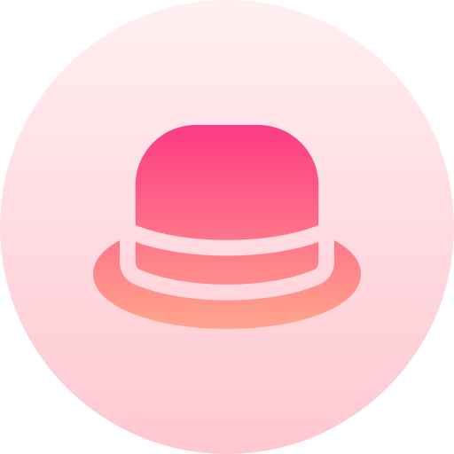 cappello Basic Gradient Circular icona
