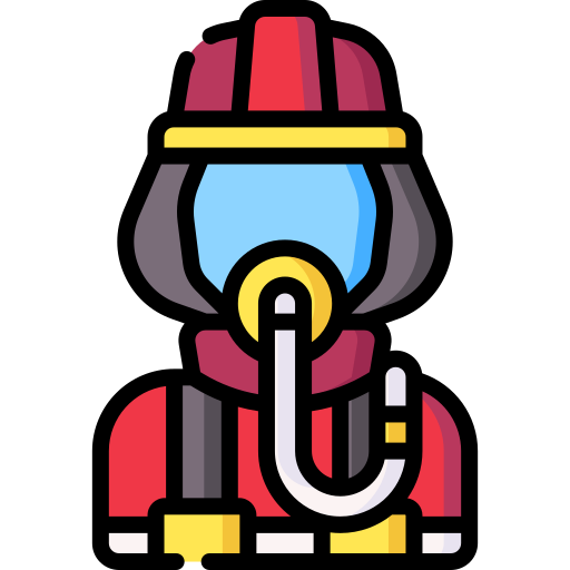 vigile del fuoco Special Lineal color icona