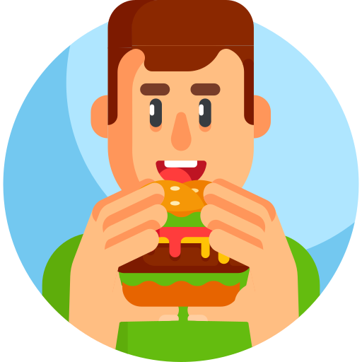 Burger Detailed Flat Circular Flat icon