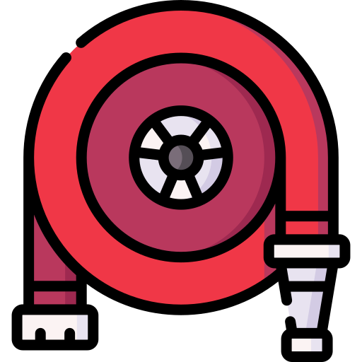 Fire hose Special Lineal color icon