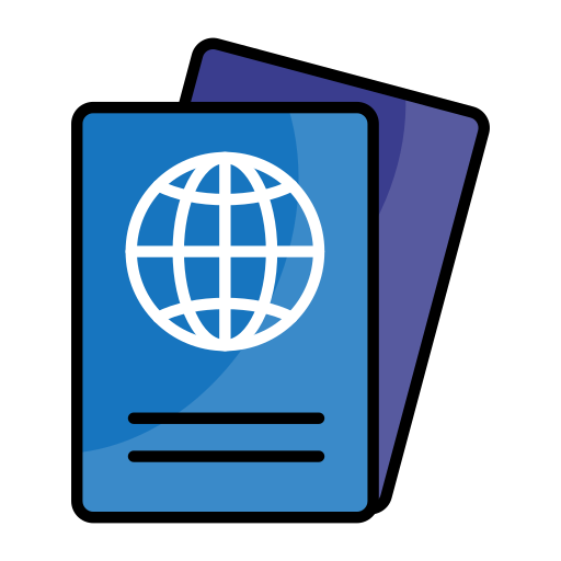 Passport Generic Outline Color icon