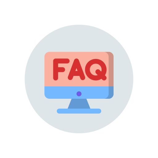 preguntas más frecuentes Generic Flat icono