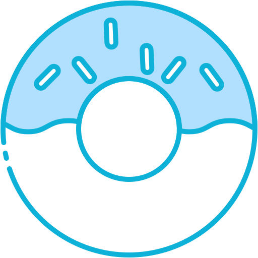 Donut Generic Blue icon