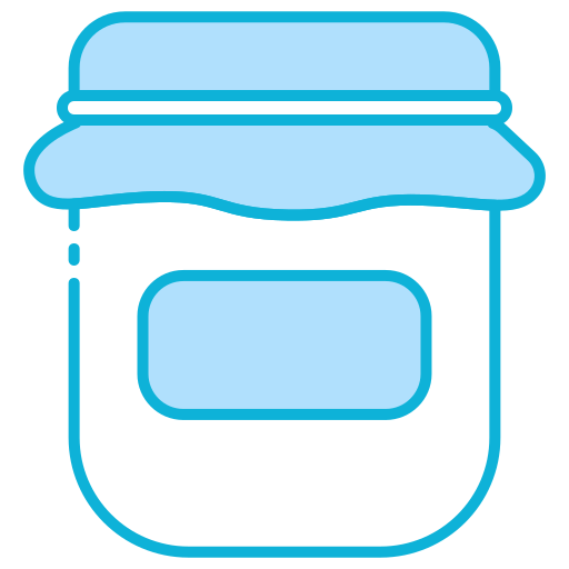 Honey jar Generic Blue icon