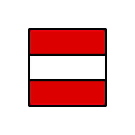 오스트리아 Generic Outline Color icon