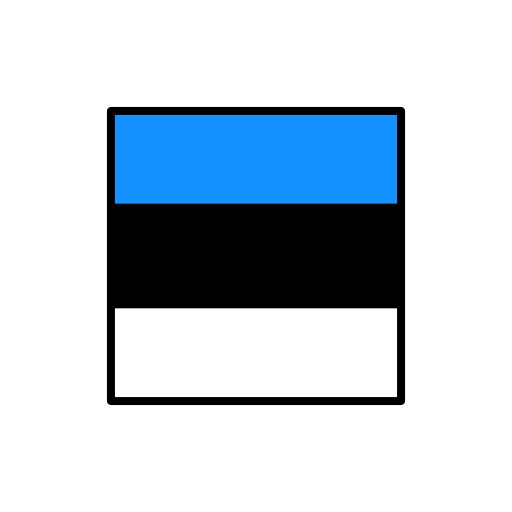 エストニア Generic Outline Color icon