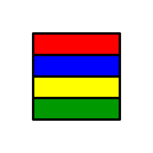 mauritius Generic Outline Color ikona