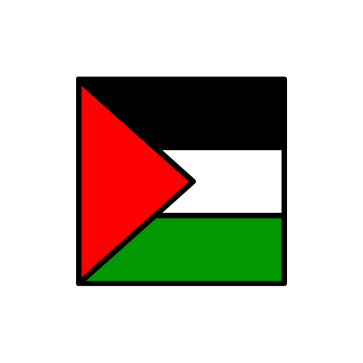 palestina Generic Outline Color Ícone