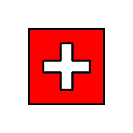 suiza Generic Outline Color icono