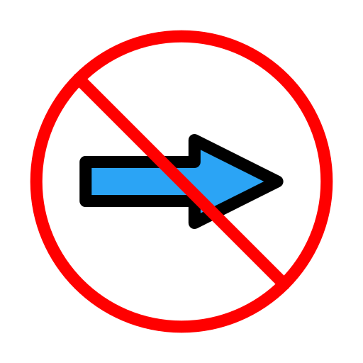 zakazany Vector Stall Lineal Color ikona