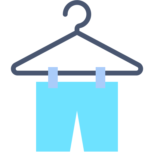 hangende kleding Kosonicon Flat icoon