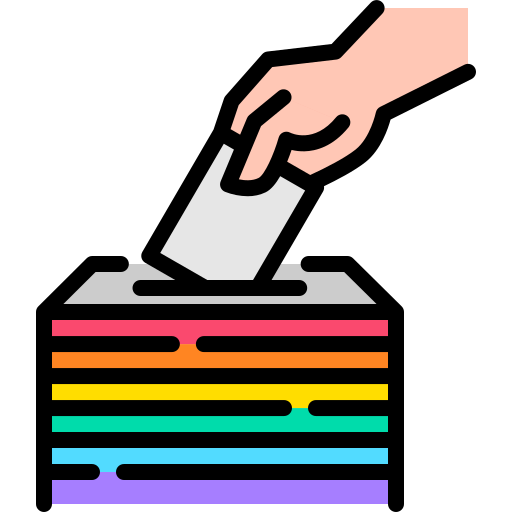 votar Kosonicon Lineal color icono