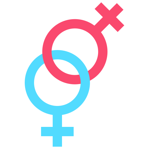 Lesbian Kosonicon Flat icon