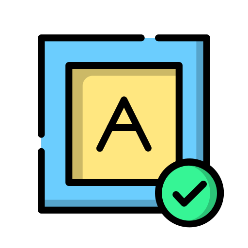 Grade Generic Outline Color icon