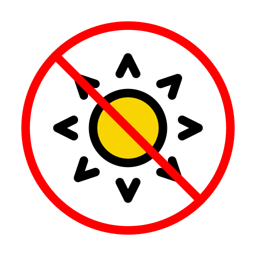 zakazany Vector Stall Lineal Color ikona