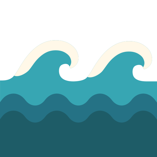 Волны Generic Flat иконка