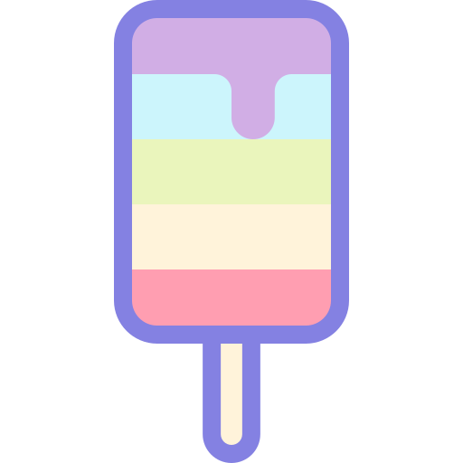 sorvete Detailed color Lineal color Ícone