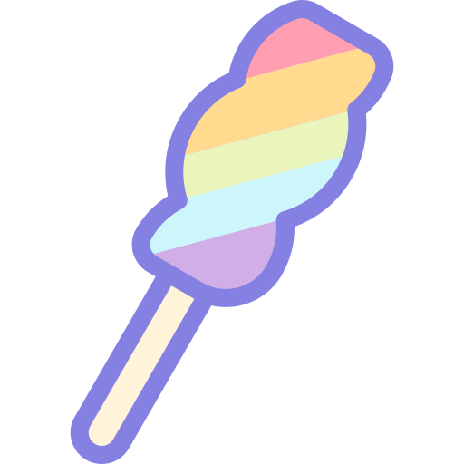 Леденец Detailed color Lineal color иконка