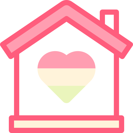 家 Detailed color Lineal color icon
