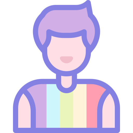 Man Detailed color Lineal color icon