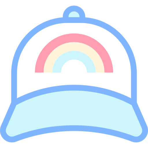 gorra Detailed color Lineal color icono