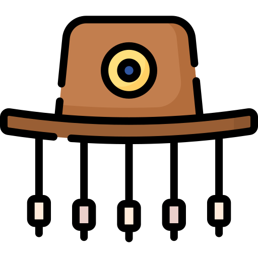 chapéu de cortiça Special Lineal color Ícone