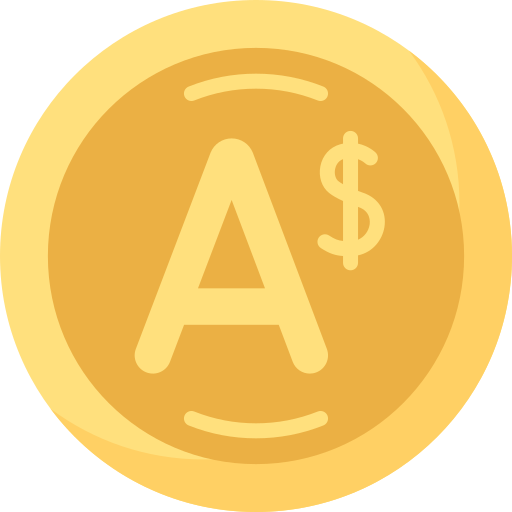 Australian dollar Special Flat icon