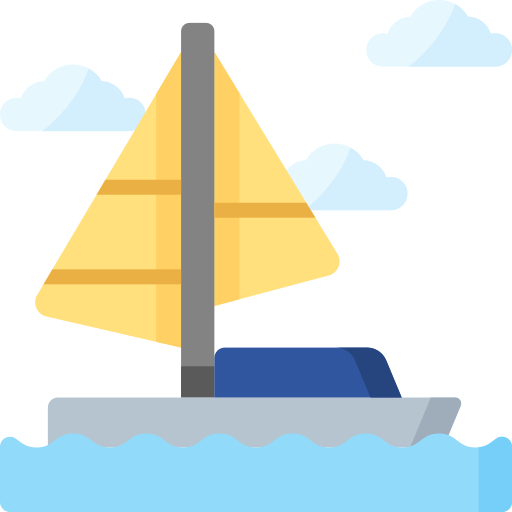 Sail boat Special Flat icon
