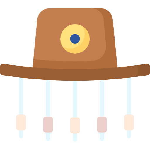 chapéu de cortiça Special Flat Ícone