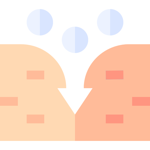 oxígeno Basic Straight Flat icono