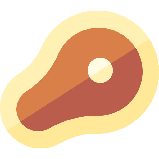 肉 Basic Straight Flat icon