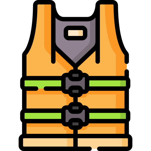 Life vest Special Lineal color icon