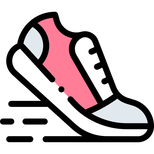 schuhe Detailed Rounded Lineal color icon