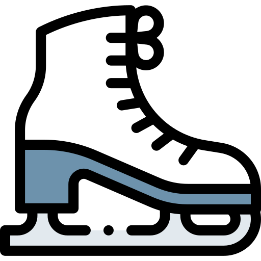 pattinaggio sul ghiaccio Detailed Rounded Lineal color icona