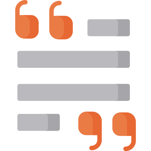 Quotes Special Flat icon