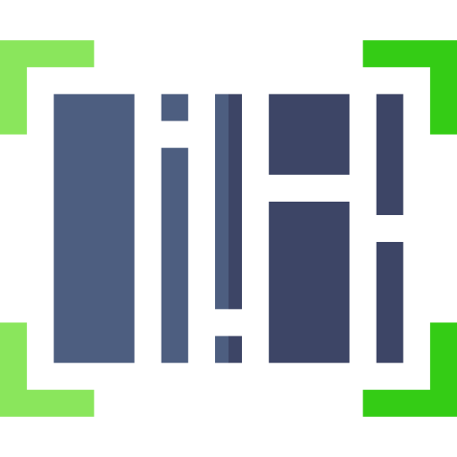 codice a barre Basic Straight Flat icona