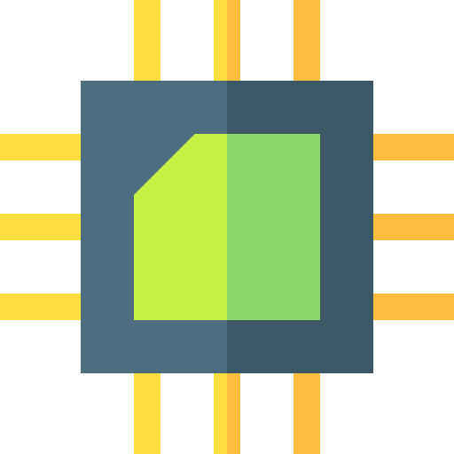 chip Basic Straight Flat icono