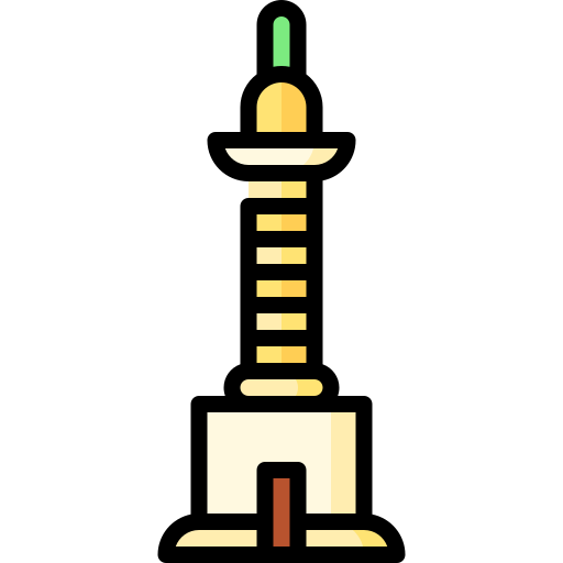 kolom van trajanus Special Lineal color icoon