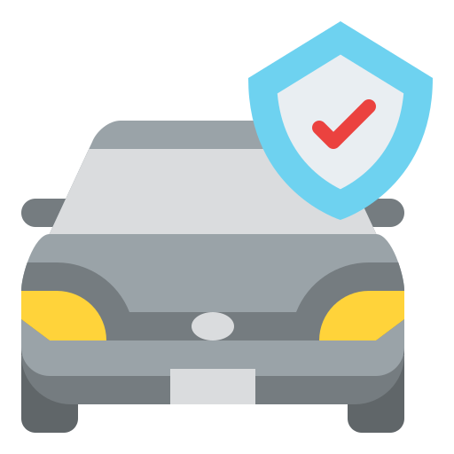 自動車保険 Iconixar Flat icon