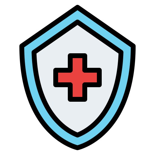 krankenversicherung Iconixar Lineal Color icon