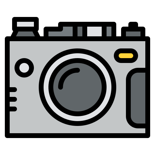 cámara Iconixar Lineal Color icono