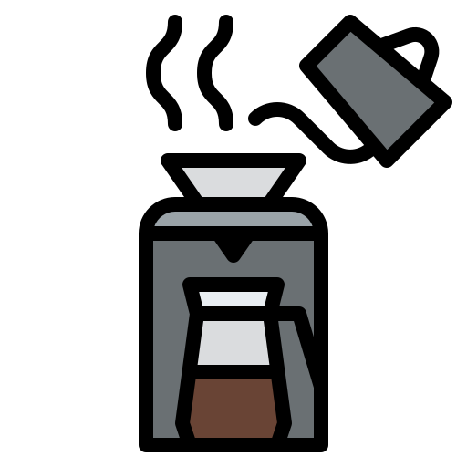 Кофе Iconixar Lineal Color иконка