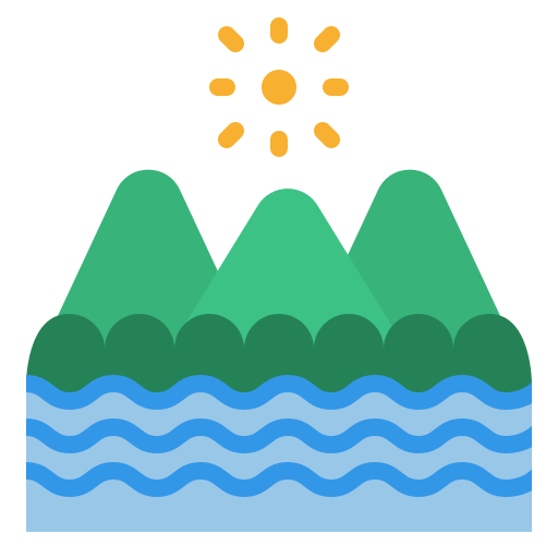 Mountain Iconixar Flat icon