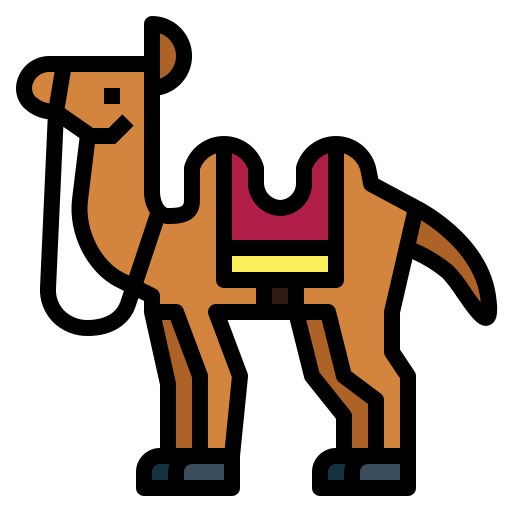 camello Smalllikeart Lineal Color icono