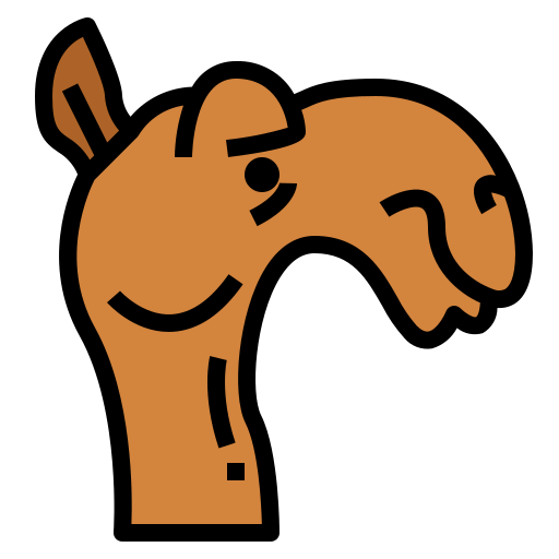 Camel Smalllikeart Lineal Color icon