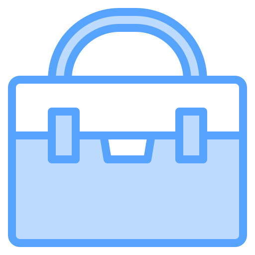 Briefcase Catkuro Blue icon