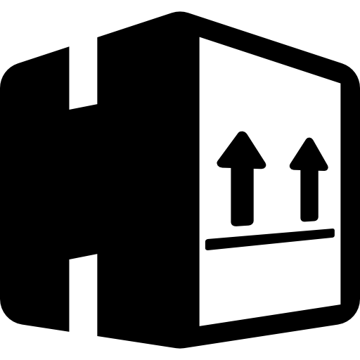 scatola di consegna  icona
