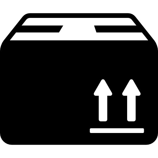 scatola di imballaggio per la consegna  icona