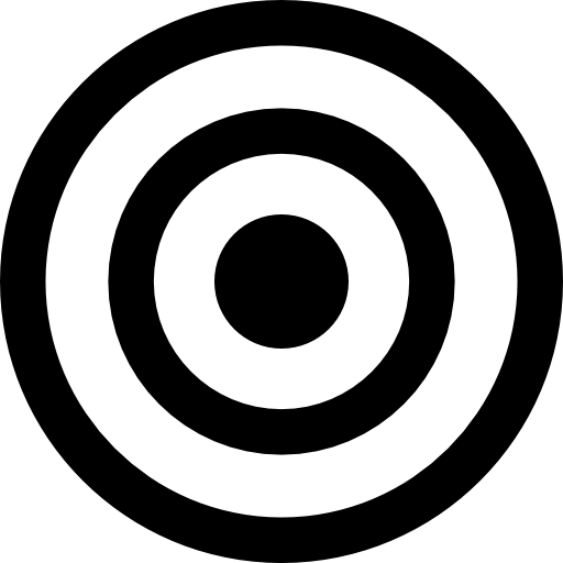 círculos concéntricos Alfredo Hernandez Fill icono